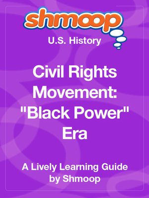 cover image of Civil Rights Movement: "Black Power" Era